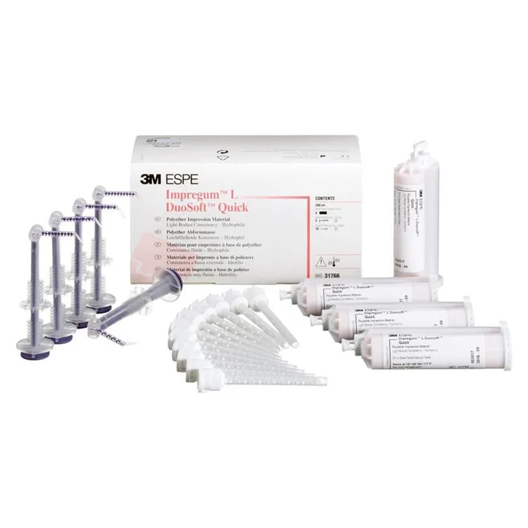 3M™ Impregum™ Matériau d’empreintes Polyéther, en cartouches, Garant™ L DuoSoft™ Quick