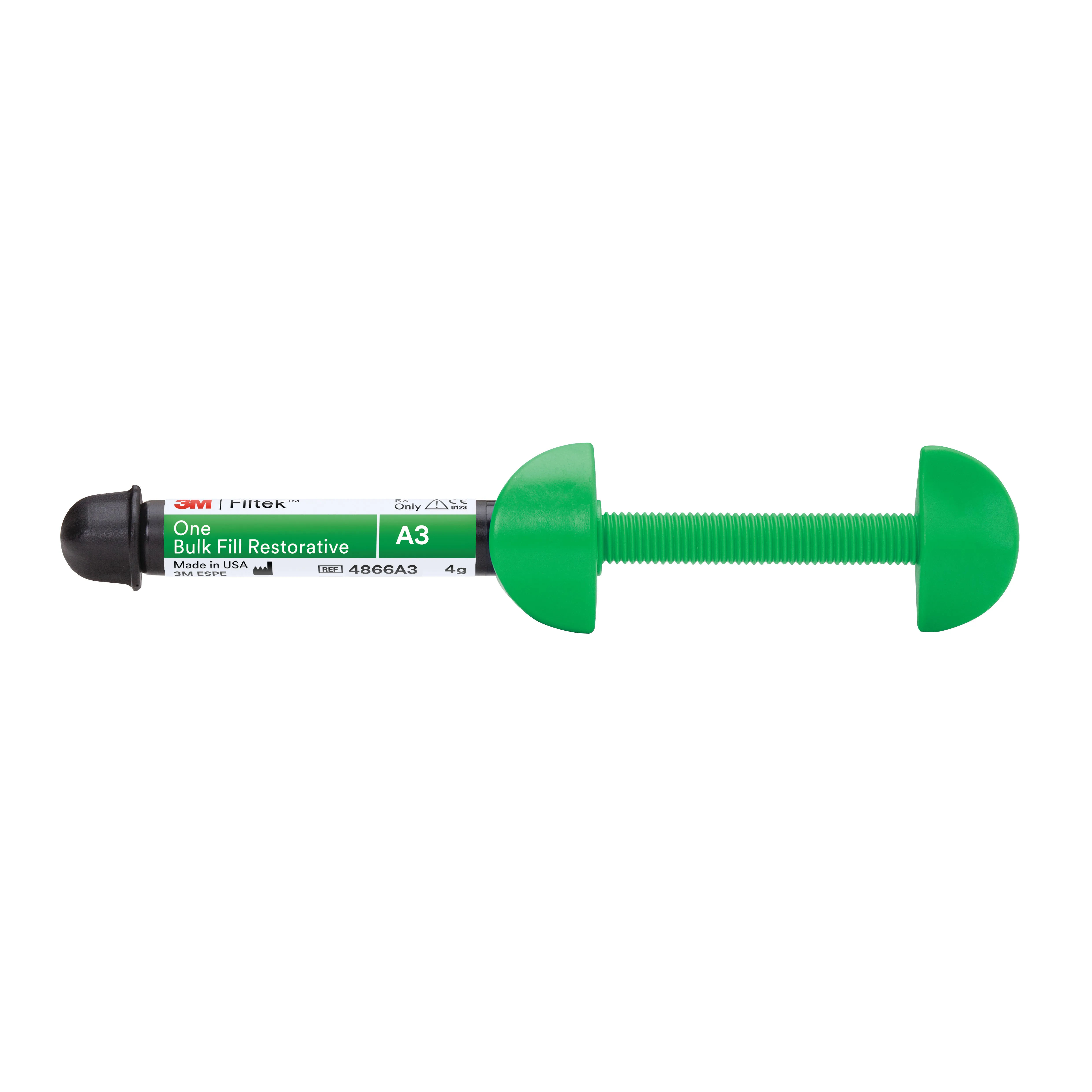 3M™ Filtek™ One Bulk Fill Matériau de restauration postérieure, en seringue, teinte A3