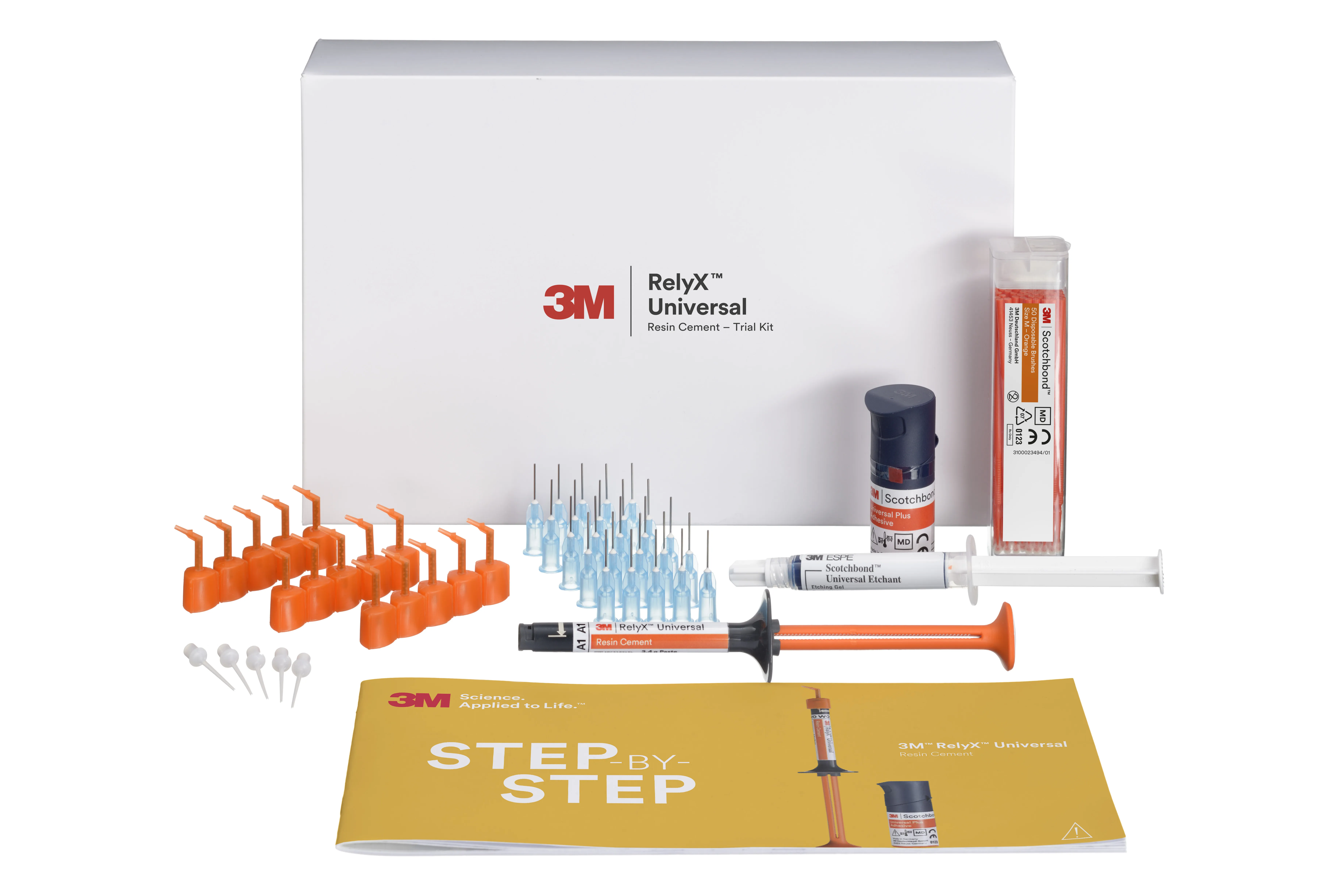 3M™ RelyX™ Universal Ciment-composite de collage, kit d'essai, teinte A1