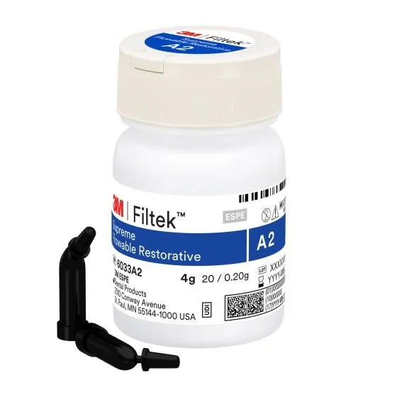 3M™ Filtek™ Supreme Fluide Matériau de restauration fluide, en capsules, teinte A2