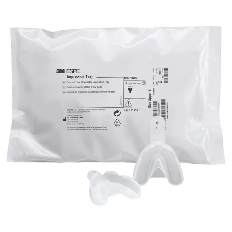 3M™ Impression Tray Porte-empreintes, taille M, Mandibulaire