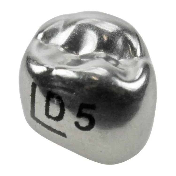 3M™ Stainless Steel Couronnes en acier inoxydable pour molaires lactéales, taille D-UL-5