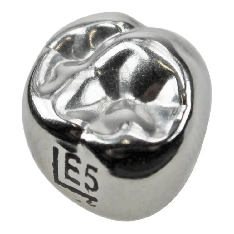 3M™ Stainless Steel Couronnes en acier inoxydable pour molaires lactéales, taille E-LU-5