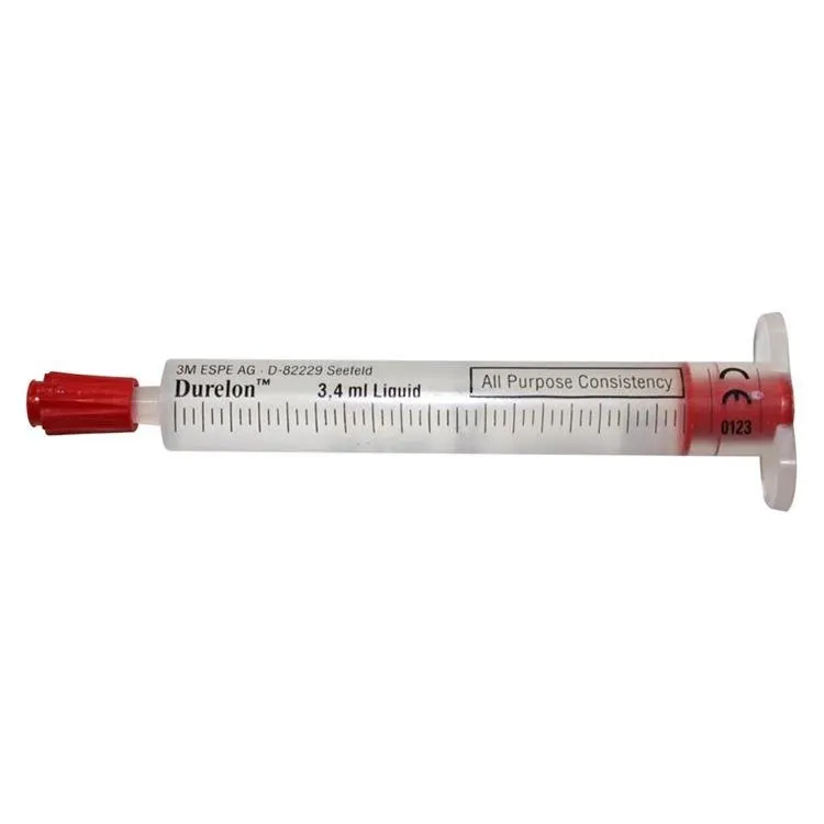 3M™ Durelon™ 38265 Ciment de scellement carboxylate, seringue de dosage de liquide universel