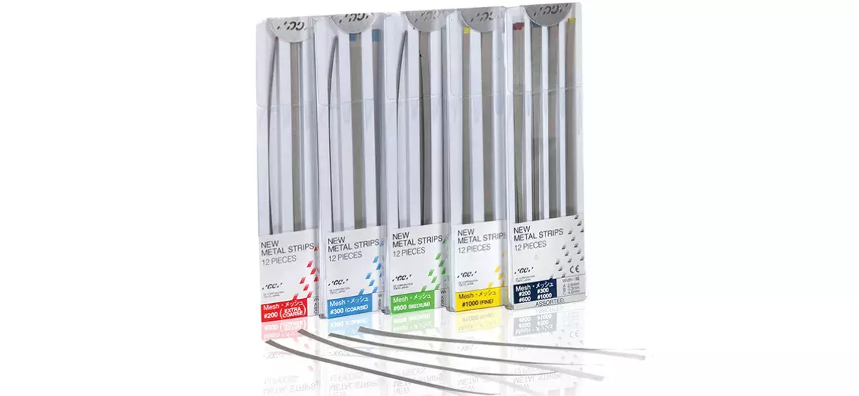 New Metal Strips Jaune X F N.1000 12pcs