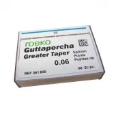 Pointe Gutta Greater Taper 004 Iso 25 60pcs