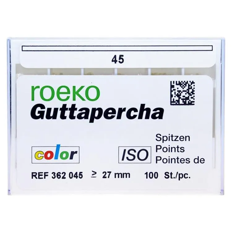 Pointe Gutta Color Iso 45 100pcs