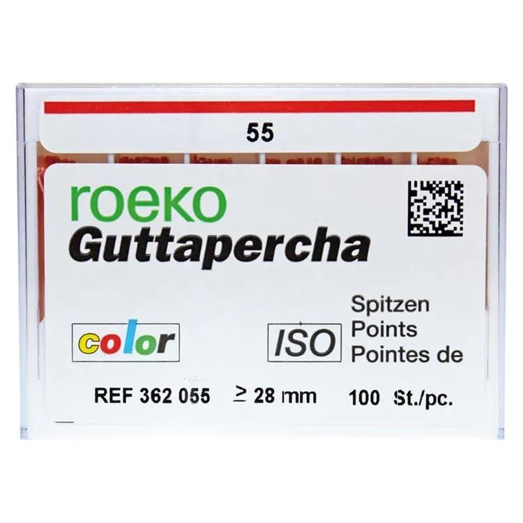 Pointe Gutta Color Iso 55 100pcs