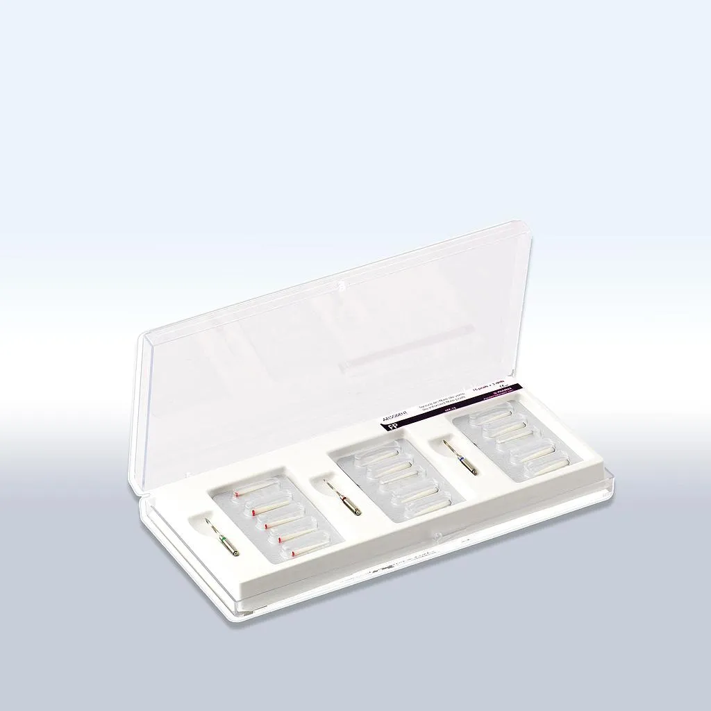 Tenons Fp Elsodent Tenons 1.00Mm Rouge 5pcs