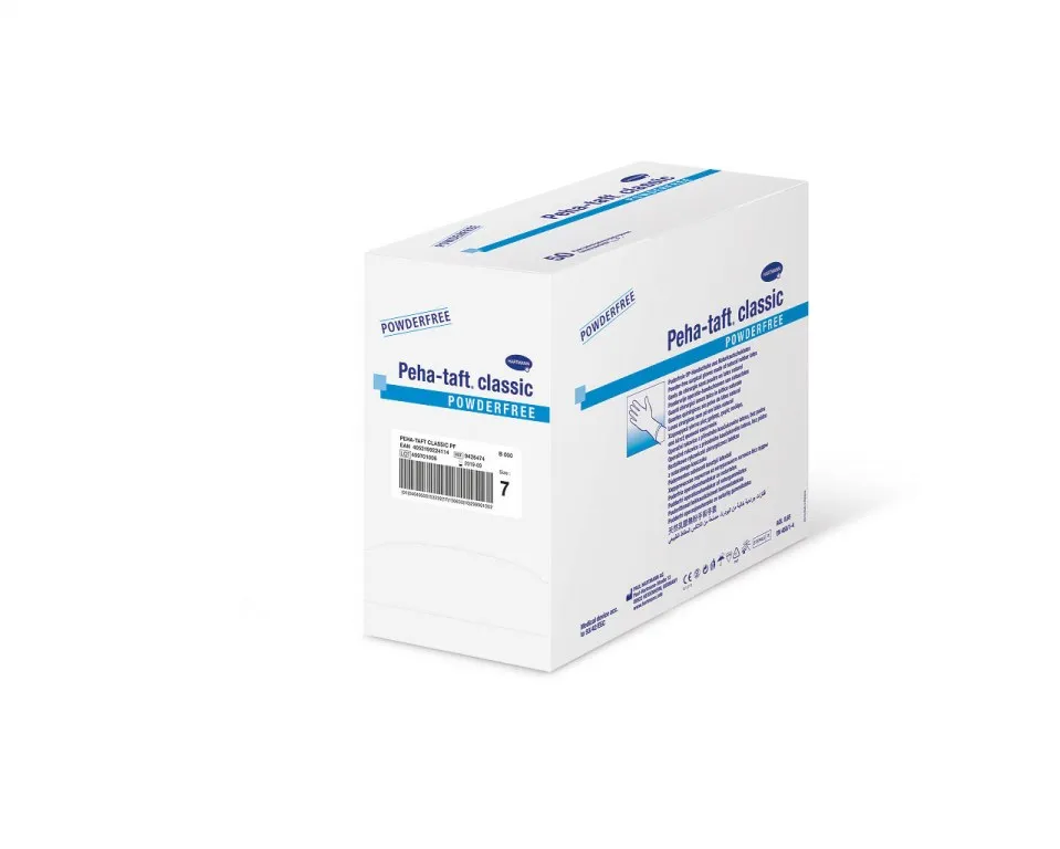 Gants Peha Taft Latex P-F Sterile 7  50pcs