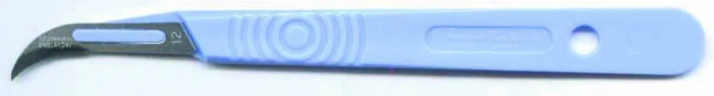 Manches Bistouri+ Lames  Steriles N12 10pcs