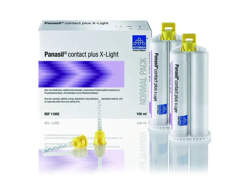 Panasil Contact Plus 2x 50ml + 12 tips DE