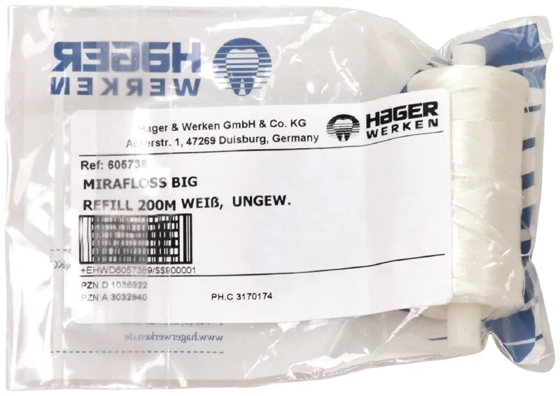 Mirafloss Big 200M Blanc