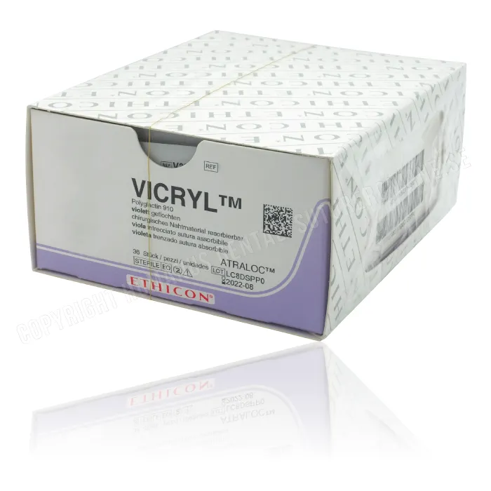 Vicryl Rapide 2-0 36 Pcs 1/2 26 Mm Rond