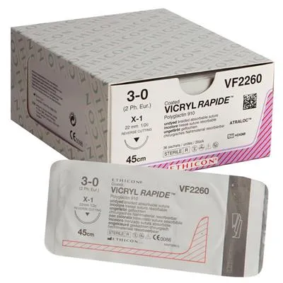 Vicryl Rapide 4-0 Dt-6 20Mm 45 Cm 36pcs