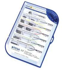 Coffret 125 Tenons Inox Calci. Cyl.Con. 125pcs