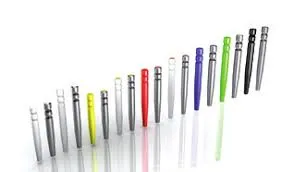 Pivots Cyl.Con.Tit. Lg15,5 Mm 1,6Mm Vert 20pcs