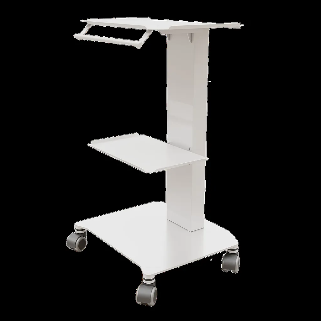 Kart Blanc Metal Sur Roulette
