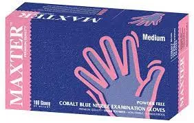 Gants Maxter Nitrile Non-Poudres Large 100pcs