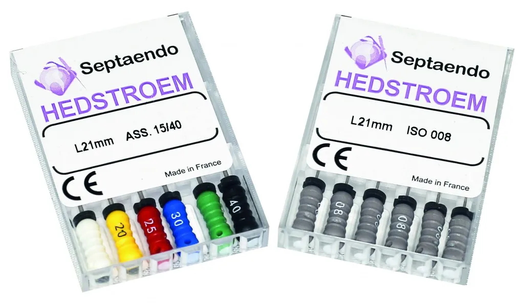 Lime  Endo Hedstroem 21Mm Iso 010 6pcs