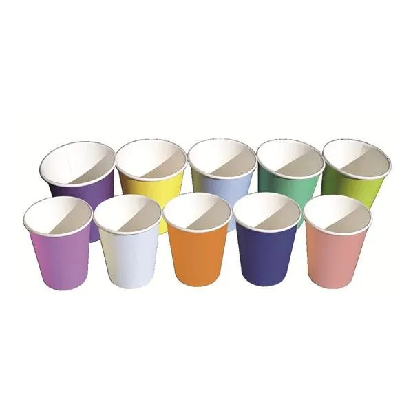 Gobelets Papier 20Cl. Assort Couleur 3000pcs
