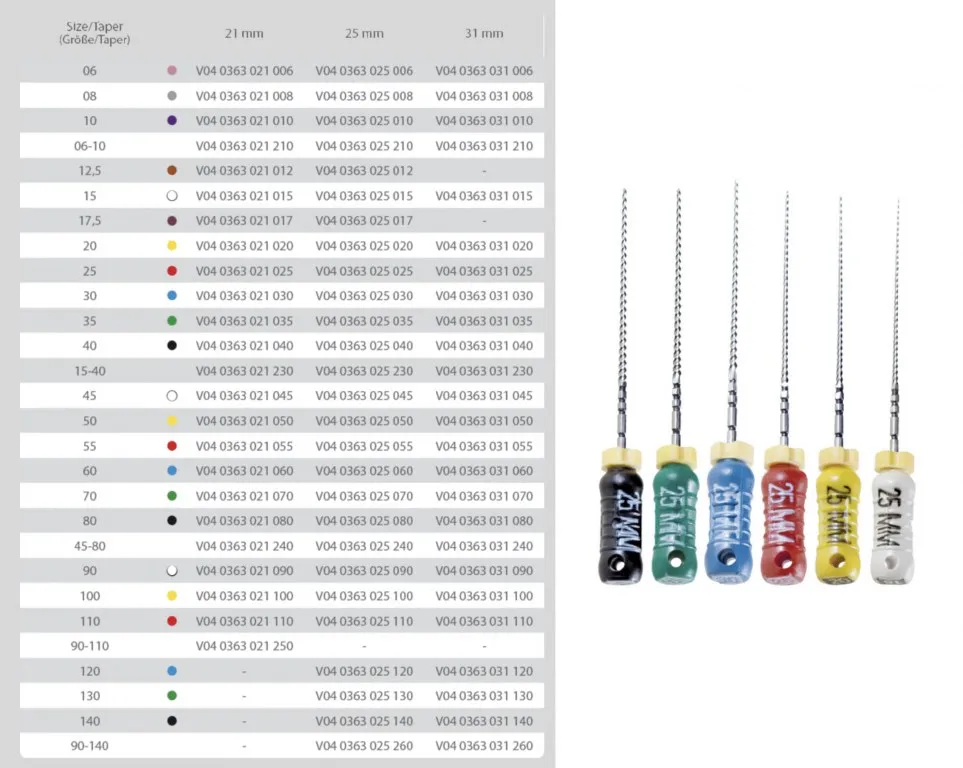 K File Sterile 31Mm Iso 120 6pcs
