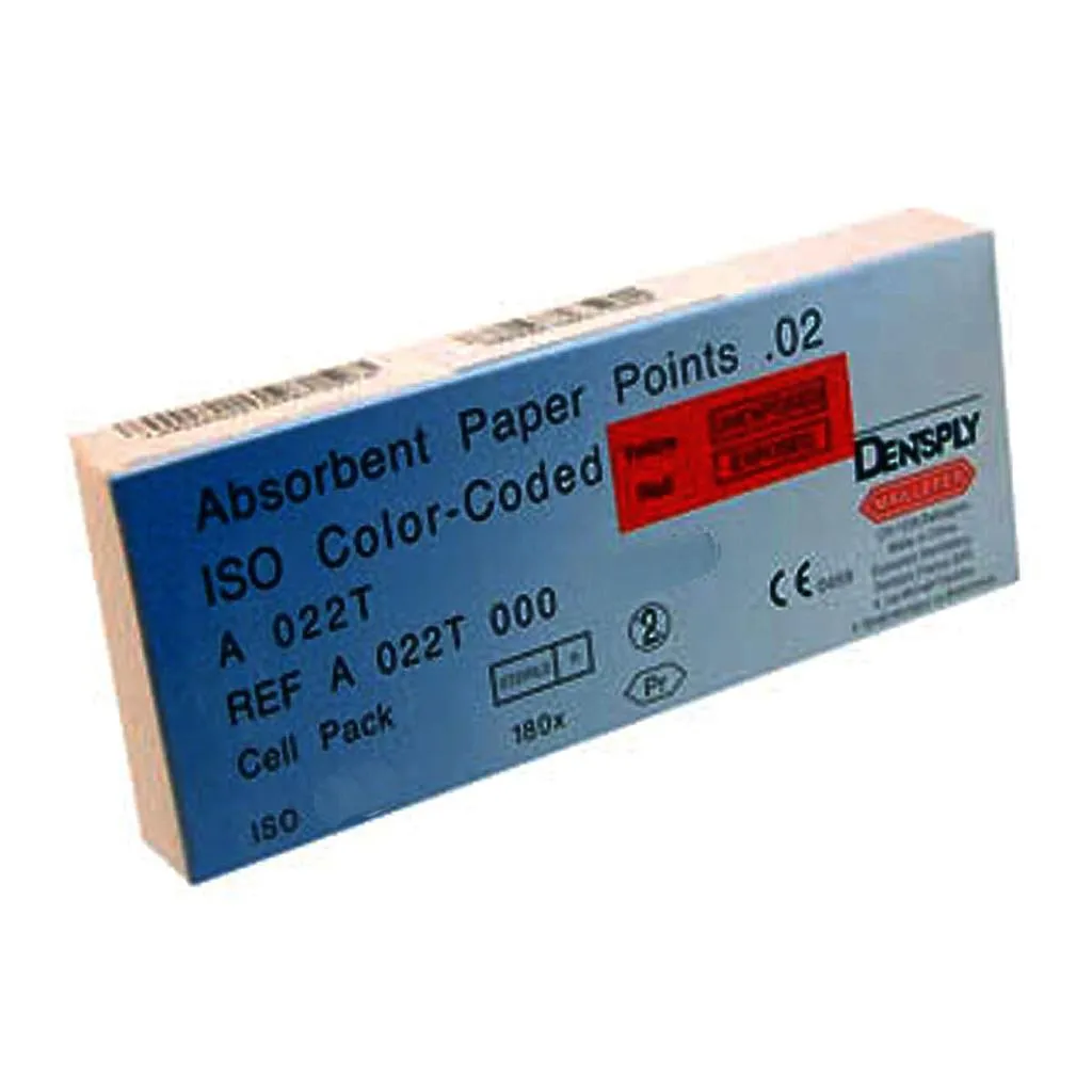Paper Points Blister Individ Iso 25 6pcs