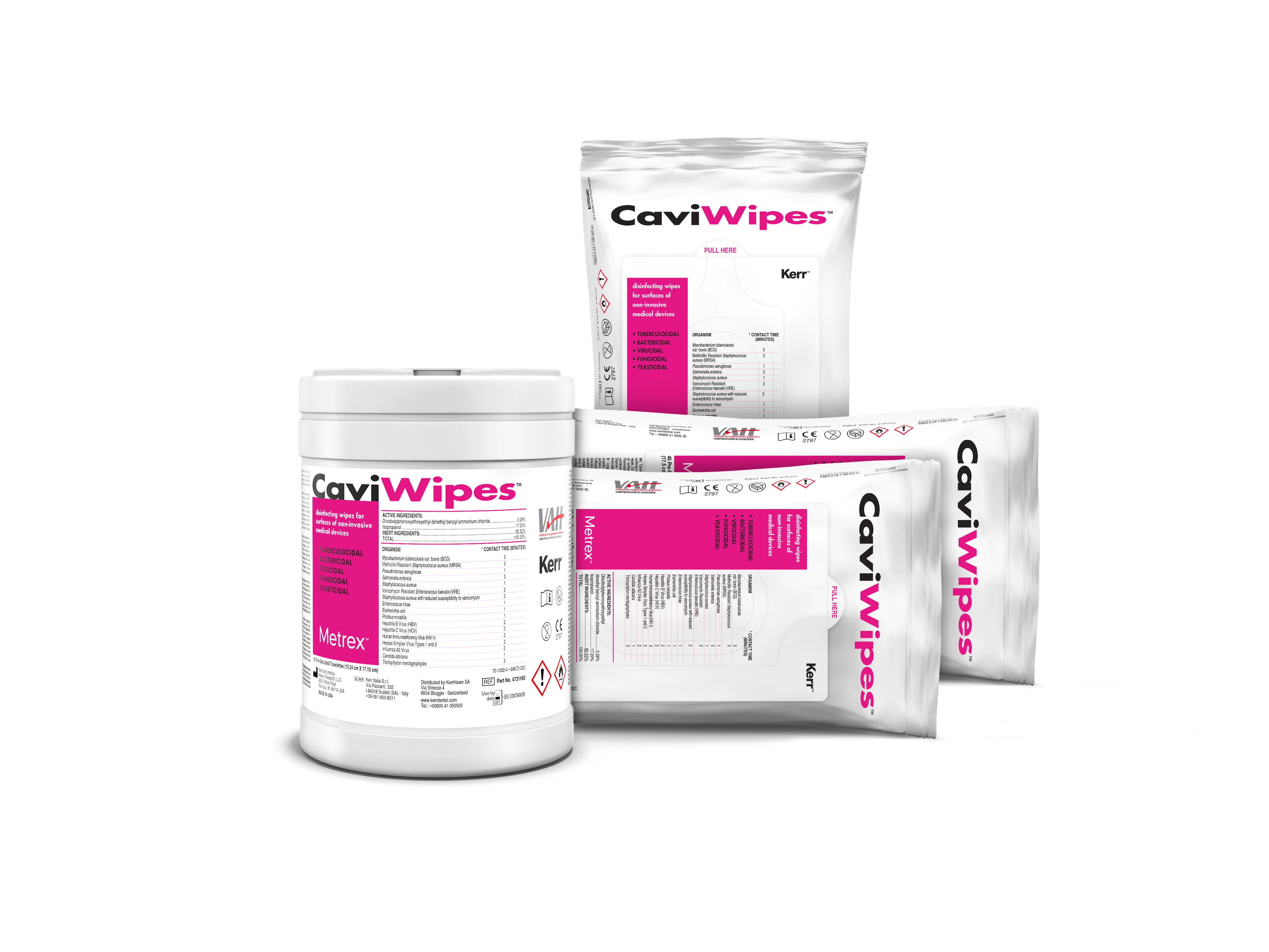 Lingettes Caviwipes Boite 12pcs