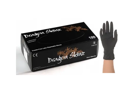 Gants Noir Large 100pcs