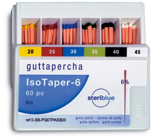 Pointe Gutta Color Iso 25 100pcs