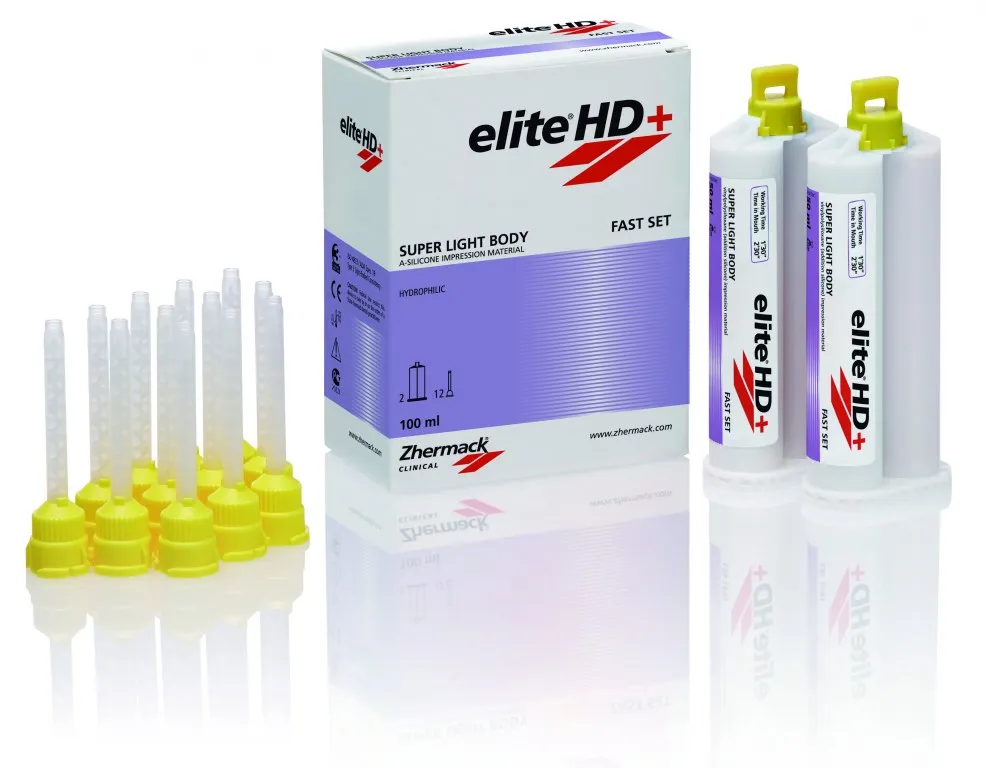 Elite Hd+ Super Light Fast Std 2x 50ml