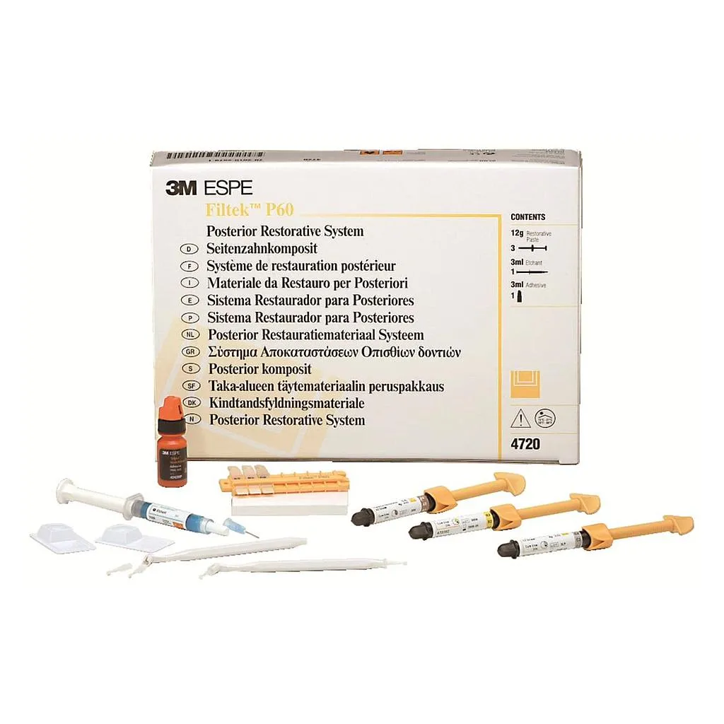 3M™ Filtek™ P60 Composite de restauration postérieure, coffret d'introduction, en seringue
