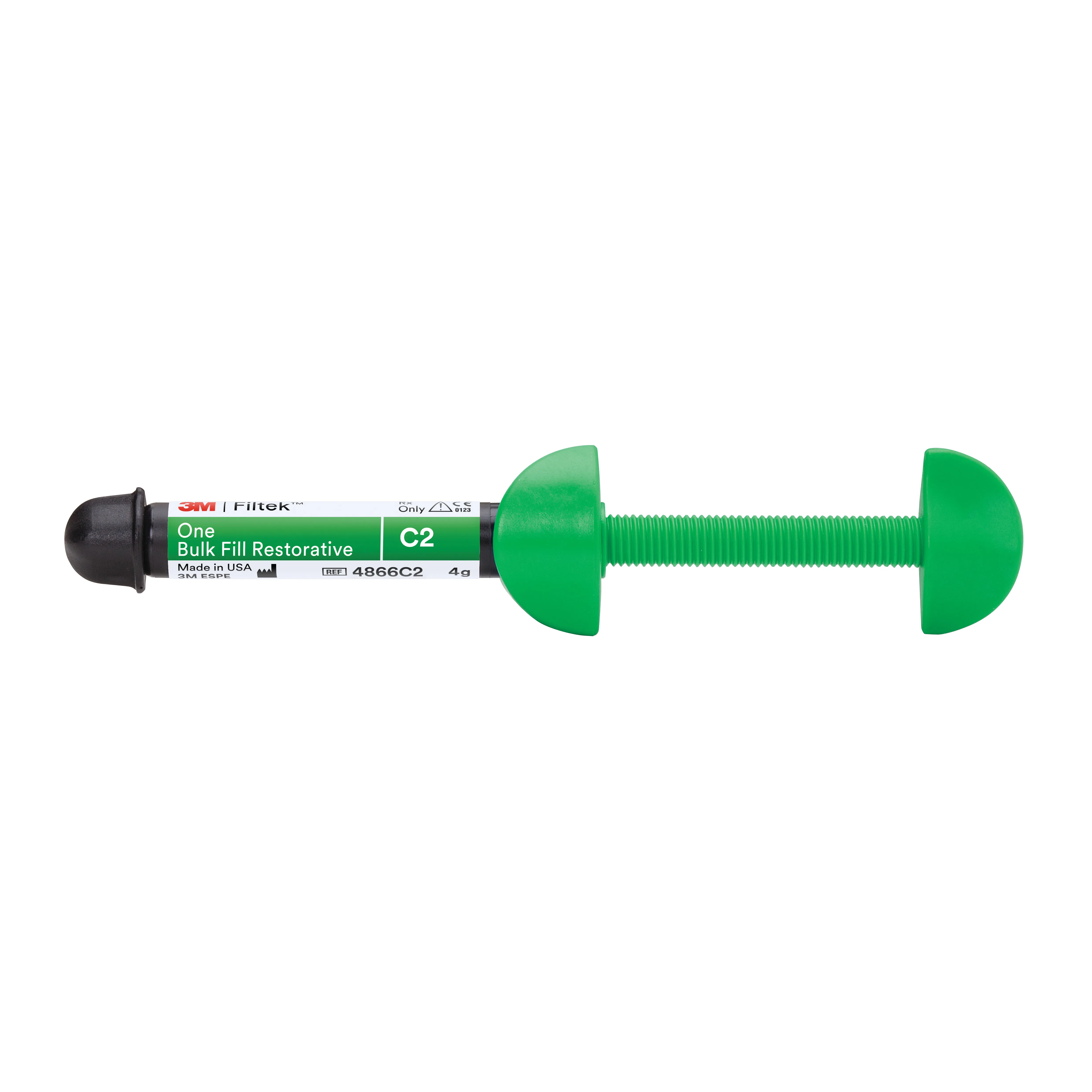 3M™ Filtek™ One Bulk Fill Matériau de restauration postérieure, en seringue, teinte C2