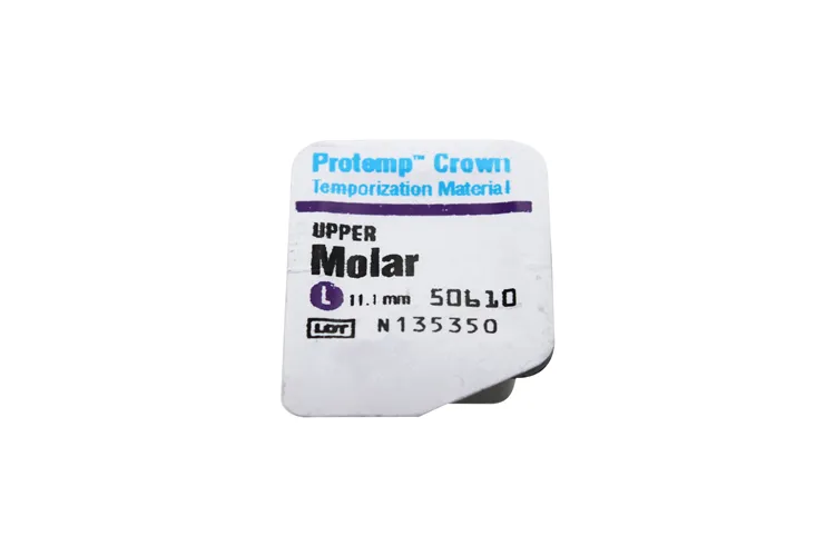 3M™ Protemp™ Crown Couronne provisoire composite, Molaire Maxillaire Large