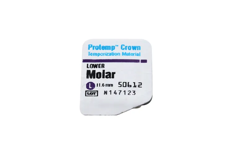 3M™ Protemp™ Crown Couronne provisoire composite, Molaire Mandibulaire Large