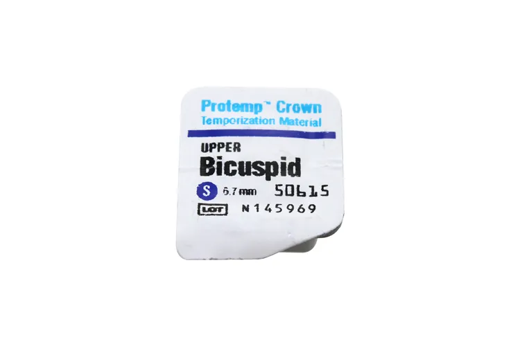3M™ Protemp™ Crown Couronne provisoire composite, Prémolaire Maxillaire Small