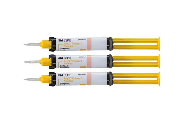 3M™ RelyX™ Unicem 2 Automix™ Ciment de scellement composite auto-adhésif, boîte triple, teinte Translucide