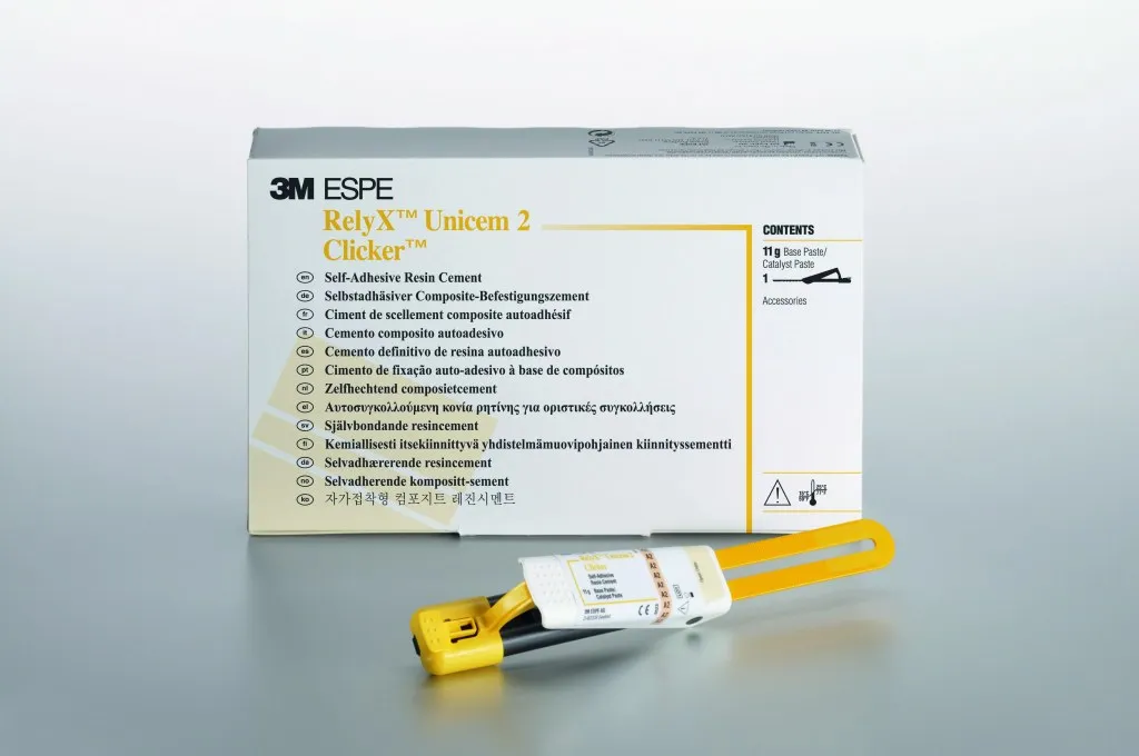 3M™ RelyX™ Unicem 2 Automix™ Ciment de scellement composite auto-adhésif, teinte Translucide