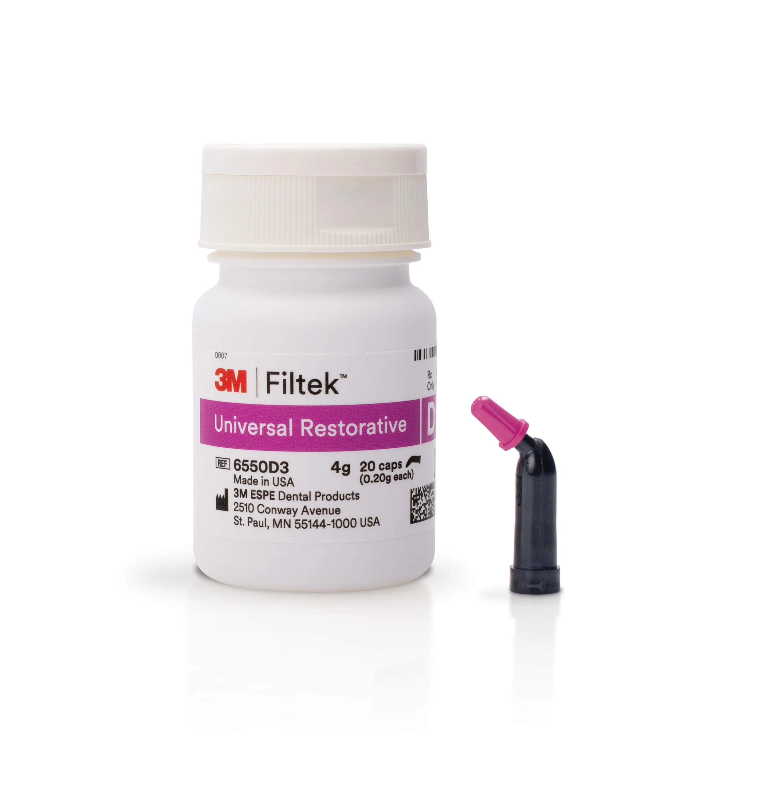 3M™ Filtek™ Universal Restorative Réassort Capsules, teinte D3