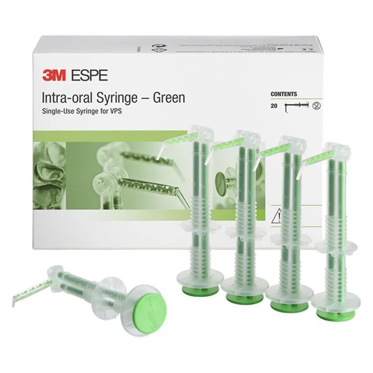 3M™ Seringue intra-orale, boîte standard, verte