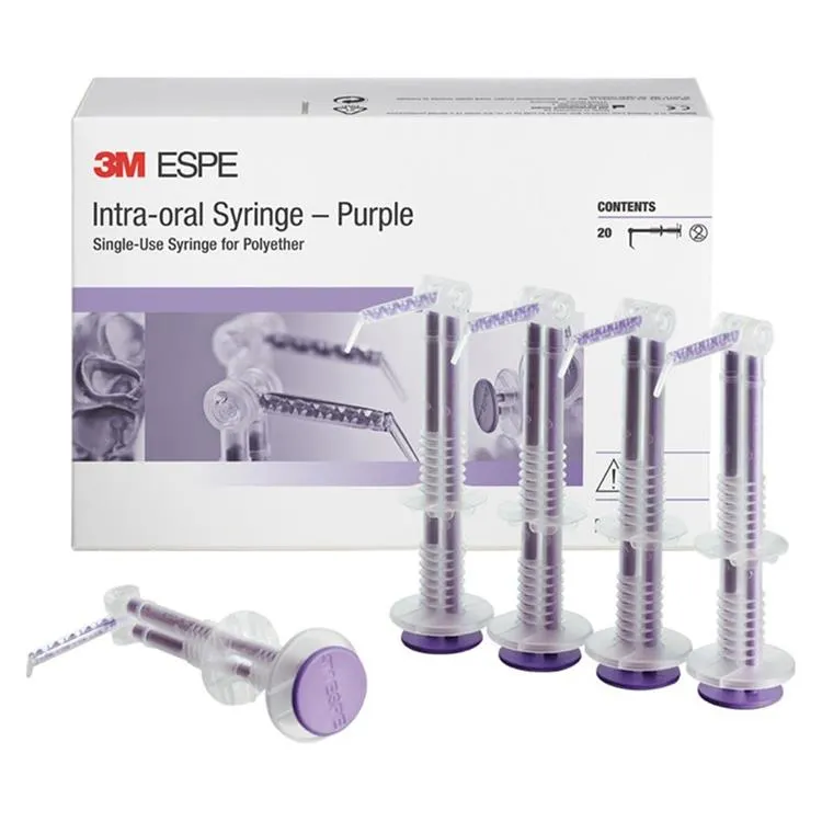 3M™ Seringue intra-orale Express™ pour matériaux d’empreinte polyéther, violet