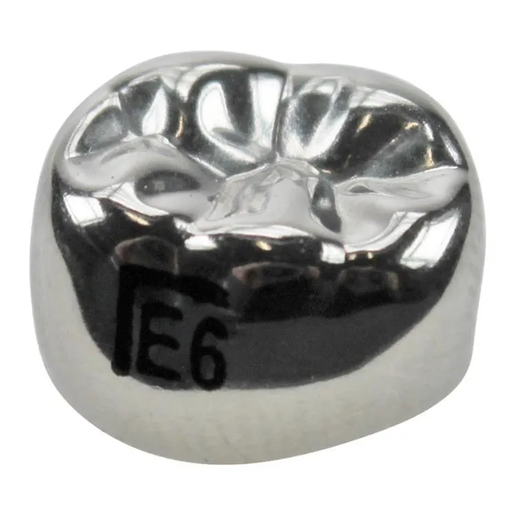 3M™ Stainless Steel Couronnes en acier inoxydable pour molaires lactéales, taille E-LL-7