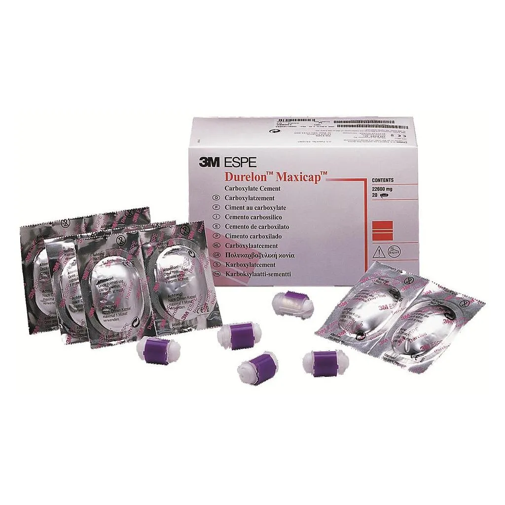 3M™ Durelon™ Maxicap™ 56310 Ciment de scellement carboxylate, en capsules