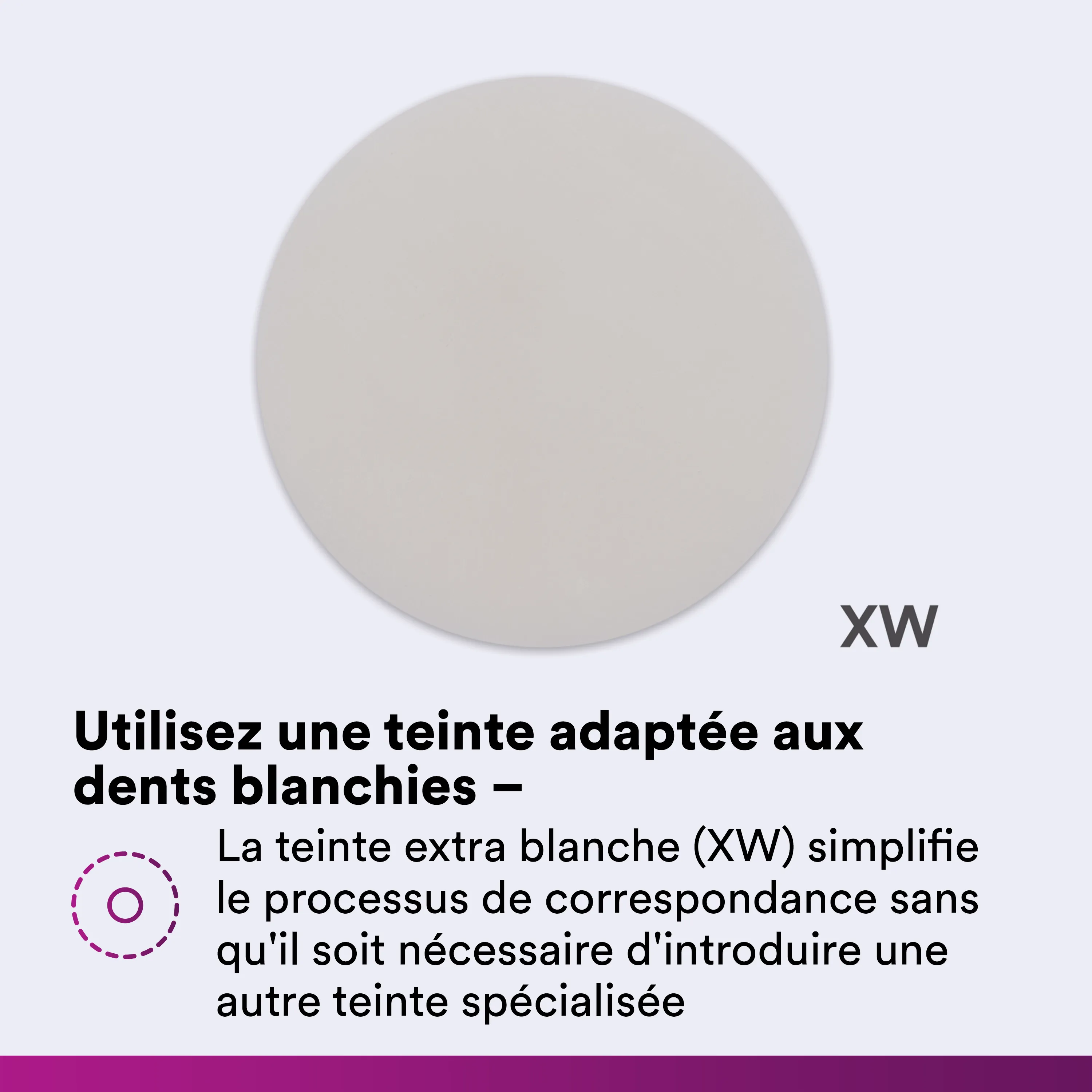 3M™ Filtek™ Universal Restorative Réassort Seringue, teinte XW
